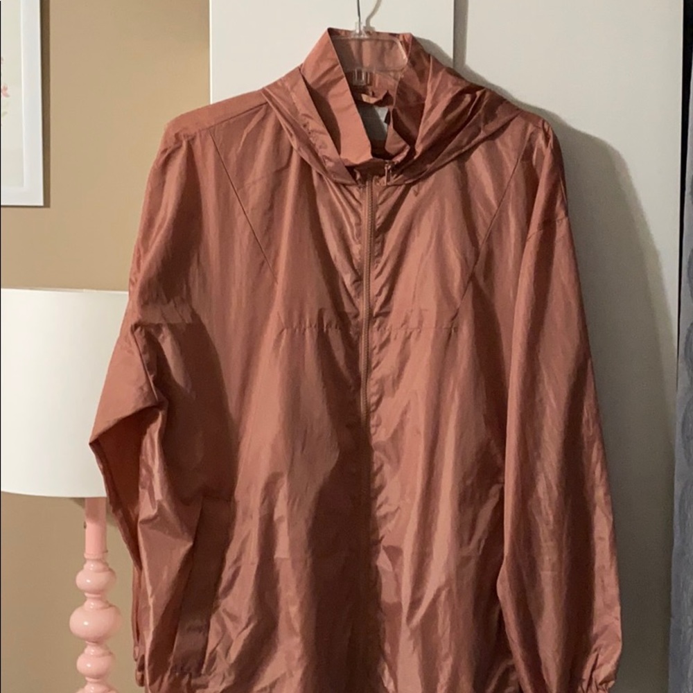 ASOS bomber jacket rose gold